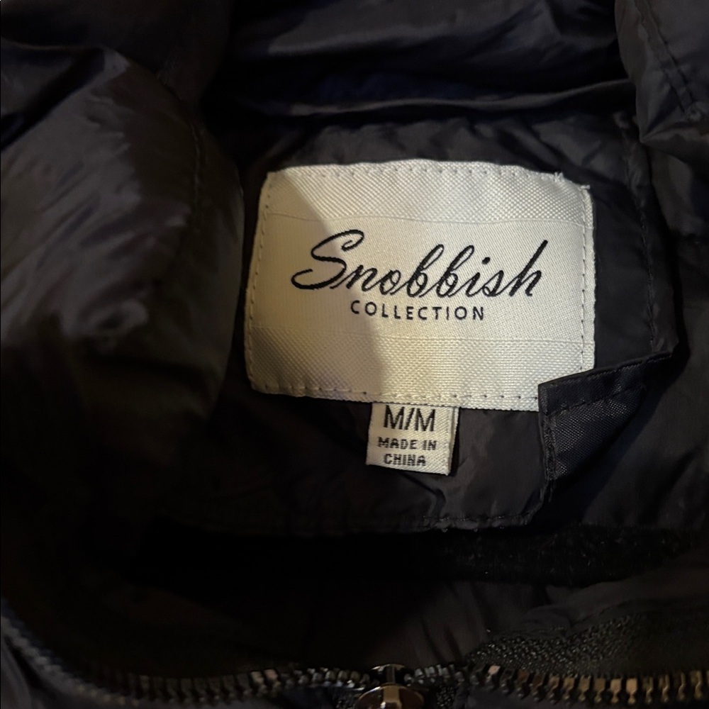 Black Puffer Jacket - Picture 2 of 5